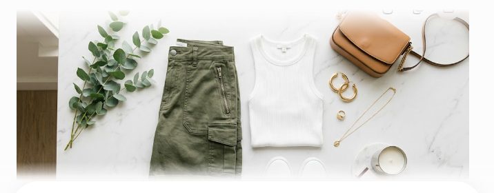 Cozy Chic cargo shorts outfit with graphic tee and slides