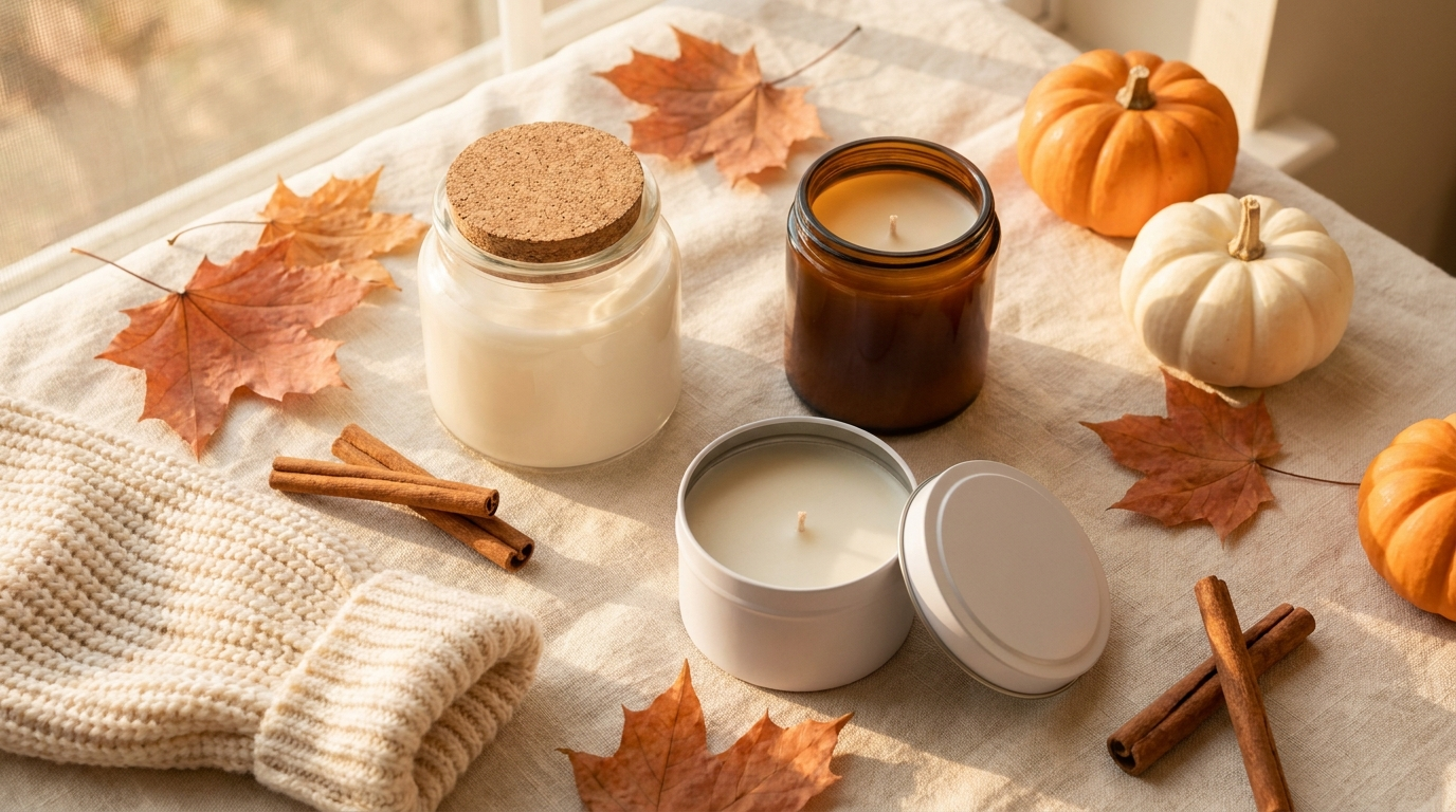 3 Cozy Fall Candles You Can Make at Home (And Gift to Everyone You Love)